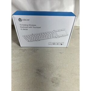 iclever IC-BK08 Tri-folding Wireless Keyboard with Touchpad
